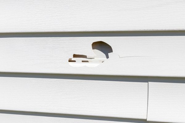 Cost of White Vinyl Siding Repair in Mesquite